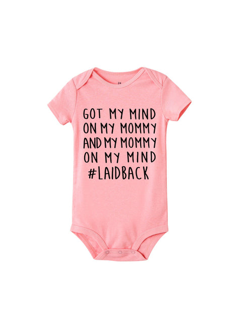 Newborn Baby Boy Girl Short-Sleeved Dress Clothes