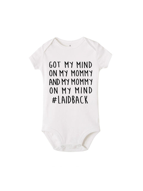 Newborn Baby Boy Girl Short-Sleeved Dress Clothes