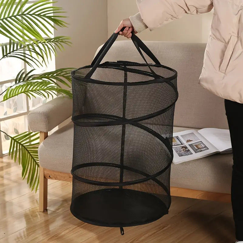 Large Collapsible Laundry Basket for Clothes Storage