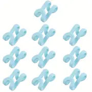 10pcs Heavy Duty Clothes Hanger Connector Hooks