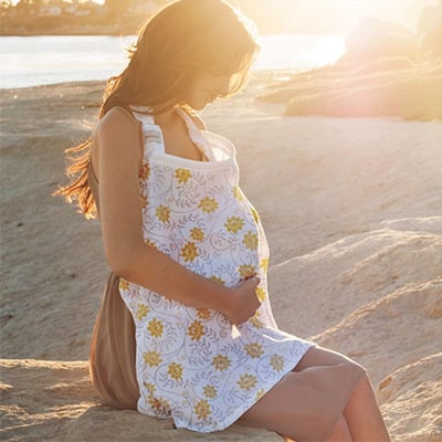 Summer Nursing Towel - Thin Gauze Outing Clothes