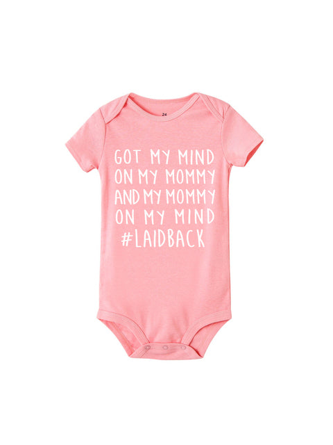 Newborn Baby Boy Girl Short-Sleeved Dress Clothes
