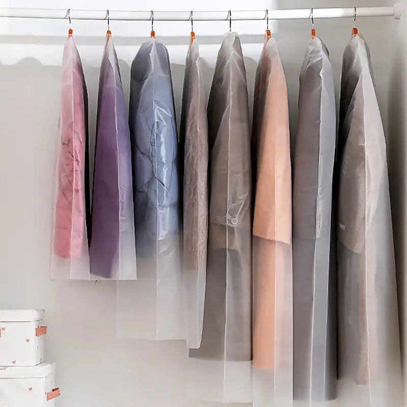 4pcs Waterproof Clothes Storage Dust Covers Set