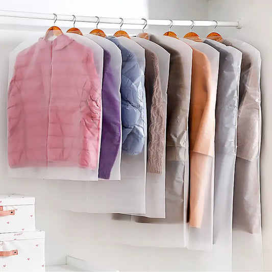 4pcs Waterproof Clothes Storage Dust Covers Set