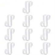 10pcs Heavy Duty Clothes Hanger Connector Hooks