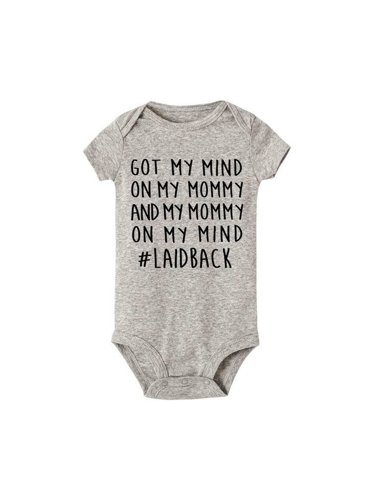 Newborn Baby Boy Girl Short-Sleeved Dress Clothes
