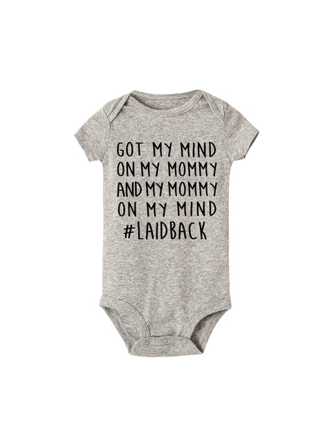 Newborn Baby Boy Girl Short-Sleeved Dress Clothes